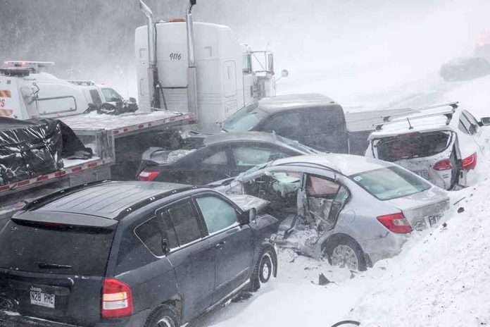 Hundreds of Drivers Trapped As Snow Storm Hits