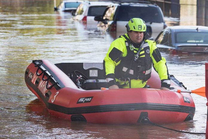 Weather Reporter Saves Woman Caught in Flood