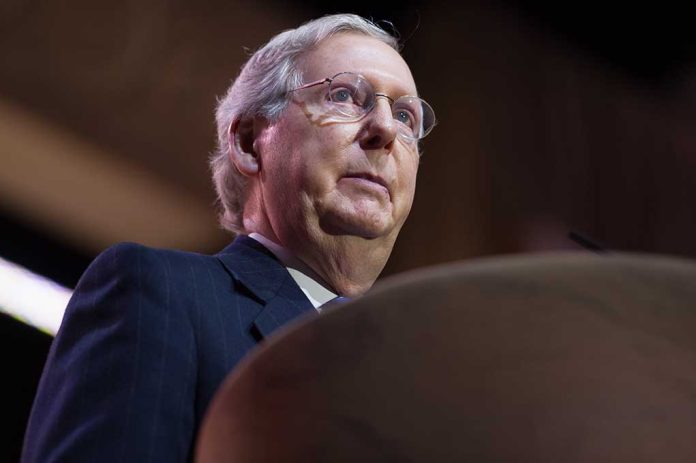 Mitch McConnell Treated at Hospital After Fall