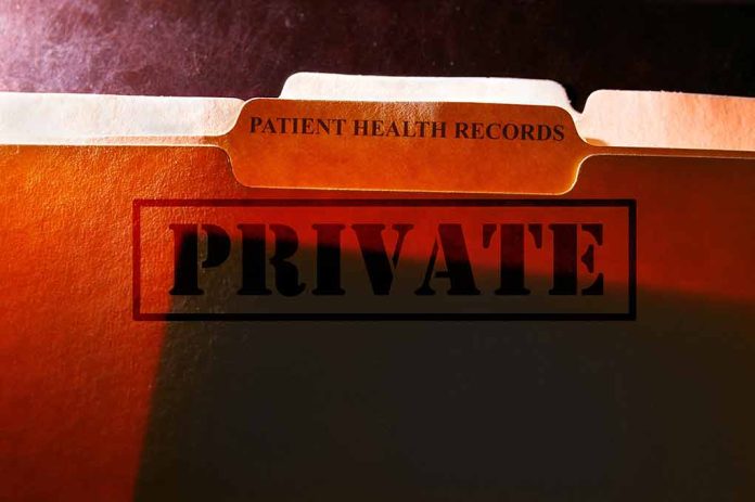 Folder labeled "PRIVATE" with "PATIENT HEALTH RECORDS" tab.