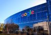 Google office building with glass exterior.