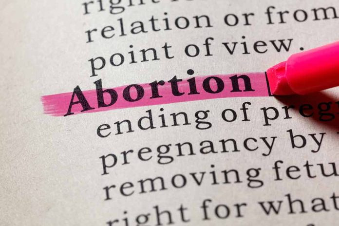 1140499358 featured image Abortion highlighted in a dictionary with a pink marker