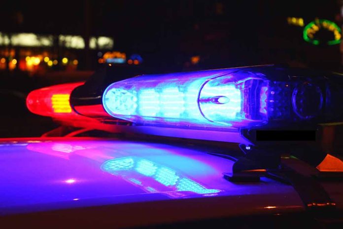 185887181 featured image Police car with red and blue lights