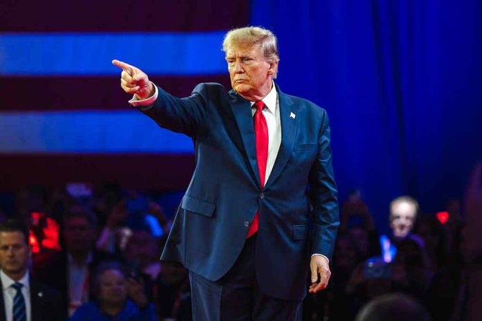 2430065795 featured image Person in suit pointing during a public event