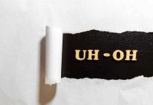 Harris’s $1.5B Blunder STILL Haunts Democrats Torn paper revealing UH-OH text underneath.