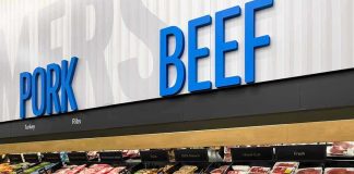 Argentine Beef — Wyoming Erupts in Outrage Meat section with packaged pork and beef products