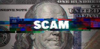 Fraud Scheme EXPLODES Minnesota Housing Program Scam text overlaid on distorted 100 dollar bill