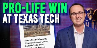 A Pro-Life Win at Texas Tech
