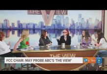 FCC chair says agency may investigate ABC's 'The View'
