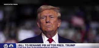 Florida Senate passes bill to rename PBIA after Trump