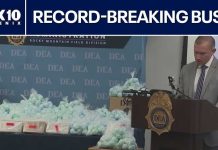 Record fentanyl bust tied to Sinaloa Cartel in 6-state probe