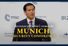 Secretary Rubio delivers remarks to the Munich Security