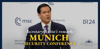 Secretary Rubio delivers remarks to the Munich Security