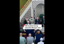 Mosque Visit Implodes Over Gaza Fury Mosque Visit Implodes Over Gaza Fury
