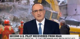 U.S. Fighter Downed Over Iran