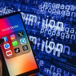 Deleted Posts Spark Abolition Uproar Smartphone showing social media apps with text background.