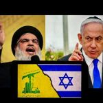 Tehran Threatens ‘Painful’ Payback Two men with conflicting flags between them.