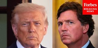 'That Seems Incendiary Too, No?': Jeanine Pirro Shown Video Of Tucker Carlson Discussing Trump