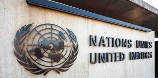 Austria, Portugal Edge Out Germany Facade of the United Nations building featuring the UN emblem and text