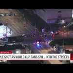 World Cup Chaos Erupts In L.A. 4 people shot as World Cup fans spill into the streets in East Los Angeles
