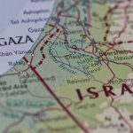 Disarmament Standoff Freezes Gaza Deal Map close-up of Gaza and southern Israel