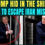 Trump HID in a Shi**y Catering Truck to Escape Iran Missile Threat,Chilling Details of Hidden Escape