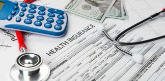 $1.4 Billion in Fake Medicare Claims Leads to Ohio Money Launderer Health insurance form with stethoscope, calculator, and cash