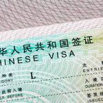 Declassified Files Put Fauci On The Hook Chinese visa document close-up