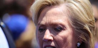 Vance SECRETLY Advised Hillary’s 2016 Campaign woman speaking with mouth open in a crowd