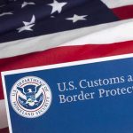 Bureau Blocks CBP — Motive Vanishes U.S. Customs and Border Protection document on American flag