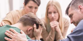 Audio Allegedly Ties Vanished Democrat to PSYCH Ward Man being comforted by friends