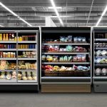 Cyberattack Turns Supermarket Freezers Into OVENS Supermarket refrigerated display cases with drinks, produce, and prepared foods